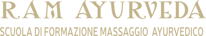 Scritta Ram Ram Ayurveda scuola di Formazione di Massaggio Ayurvedico